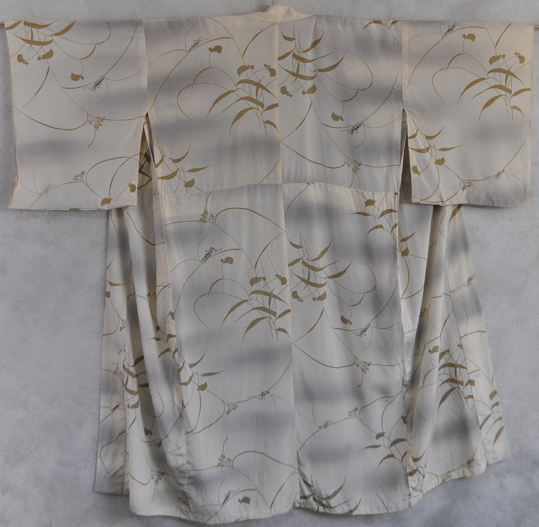 Summer Romance Antique Silk Vintage Juban Kimono